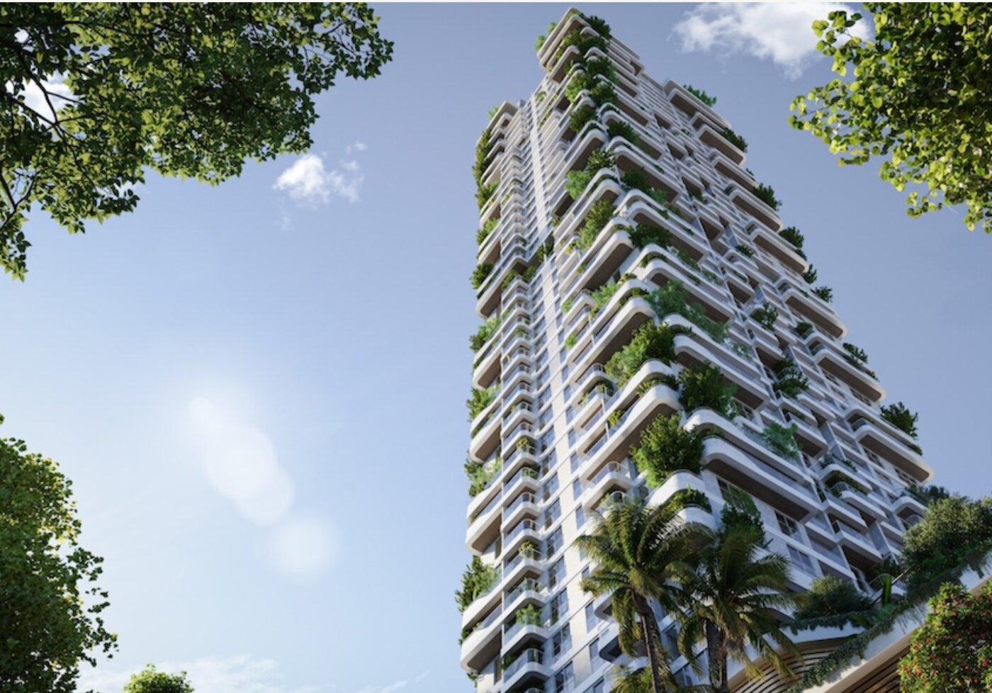 An off-plan tower in Dubai Maritime City